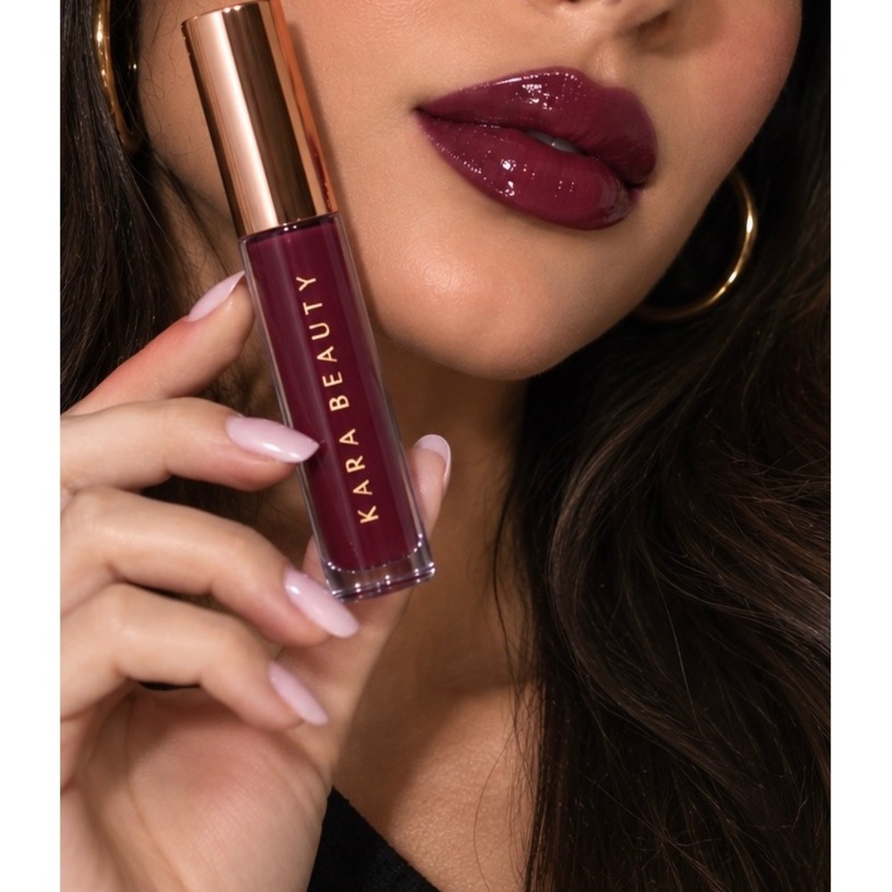 Kara Beauty Lipgloss- Icon Deep Berry Wine High Shine